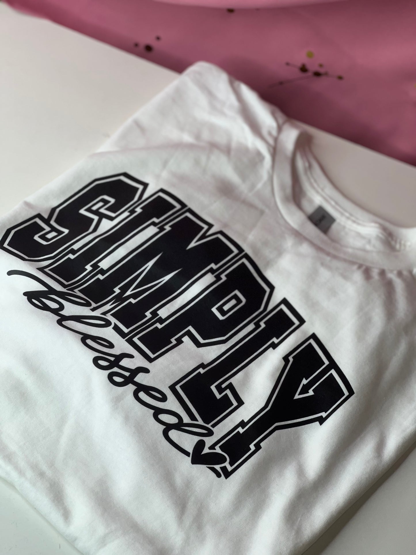 SIMPLY BLESSED CHRISTIAN T-SHIRT