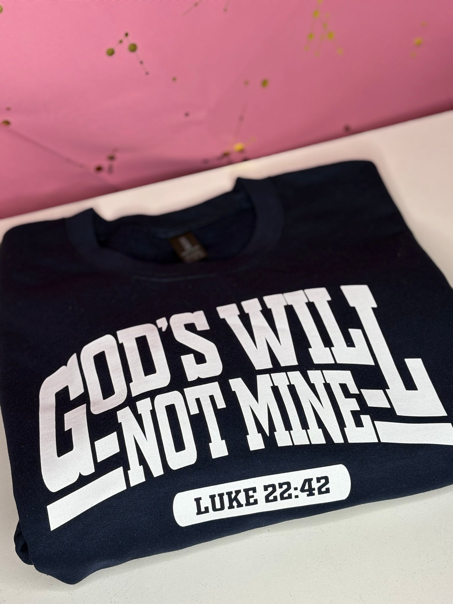 GOD'S WILL NOT MINE T-SHIRT